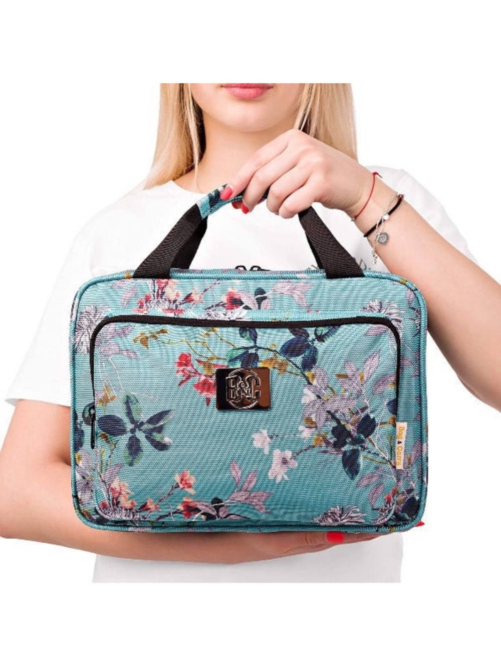 Floral blueTravel Organizer Bag